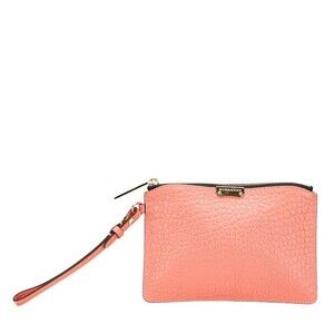Burberry logo Shoulder bag pink leather